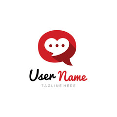 Love Chat Logo Design Company