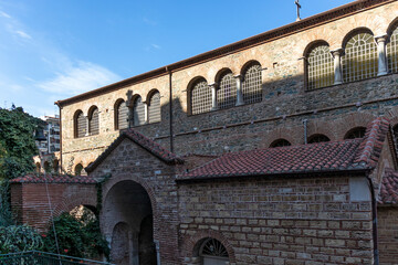 Fototapeta premium Church of the Acheiropoietos in Thessaloniki, Greece