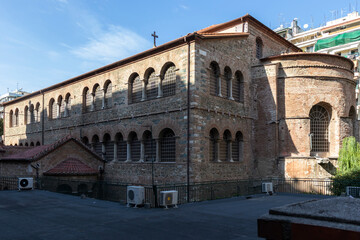 Fototapeta premium Church of the Acheiropoietos in Thessaloniki, Greece