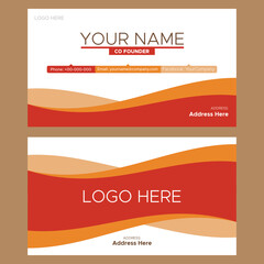 Fototapeta premium vector business card