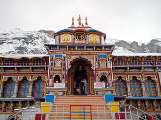 Ancient Lord Vishnu Temple Badrinath (Char dham), Uttarakhand India