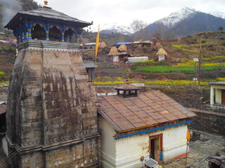 Triyuginarayan, Ancient Lord Vishnu Temple in the Indian Himalayas