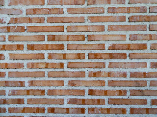 Close up brick wall view