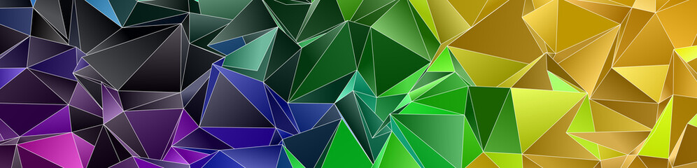Obraz na płótnie Canvas Abstract Low-Poly background. triangulated texture. Design 3d. Polygonal geometrical pattern. Triangular modern style
