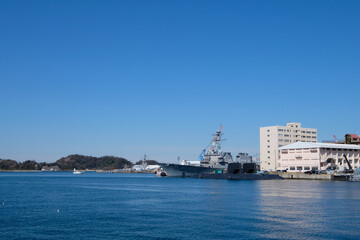 神奈川県の横須賀港