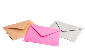 paper envelope isolated