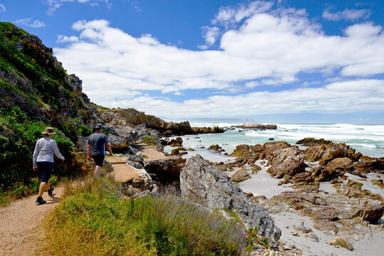 Die K&uuml;ste von Hermanus , S&uuml;dafrika