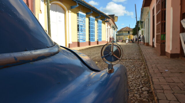 vintage car in Cuba