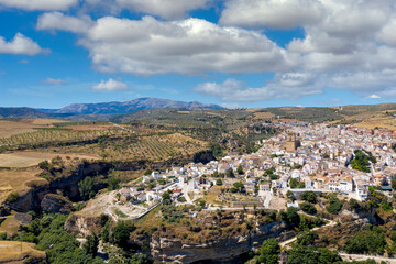 Fototapeta na wymiar bonito municipio de alhama de Granada, Andalucía 