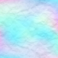 Texture of pastel crumpled paper for background