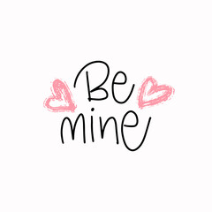 Happy Valentine's Day. Valentine's Day poster card design. Valentine' Day card design isolated on white background. Happy Valentine's Day.