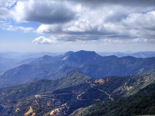 Mountain View at Kings Canyon National Park, California