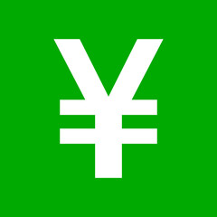 Obraz premium Yen und Hintergrund