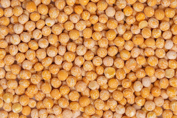 Yellow peas. Legumes background.