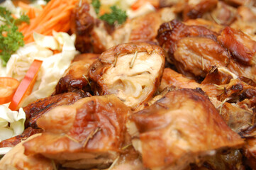 Grilled Chicken with vegetables