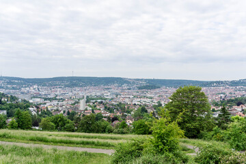 aerial view of stuttgart germax