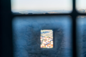 old window in the wall