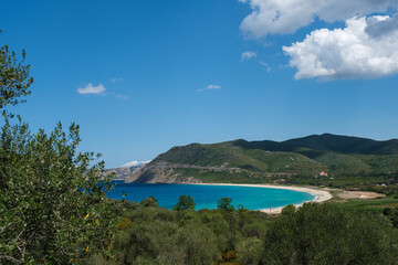 Losari beach in Corsica