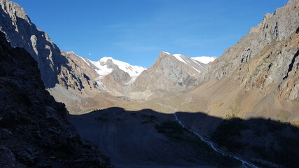 Aktru gorge in the Altai Mountains