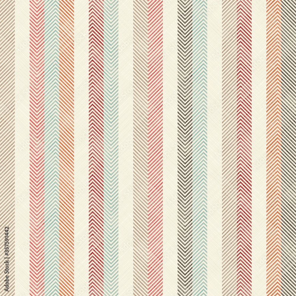 Poster seamless abstract colorful striped pattern. geometric pattern can be used for ceramic tile, wallpape
