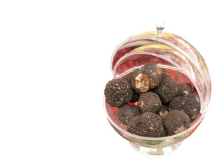 truffle  in glass jar