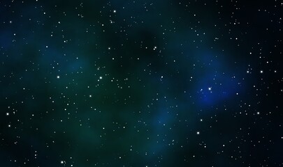 Spacescape illustration graphic design background