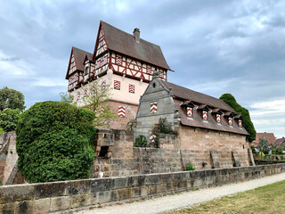 Fototapeta na wymiar Neunhof castle Nuremberg / Schloss Neunhof Nürnberg