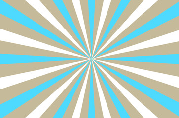 retro rays gray white cyan color background