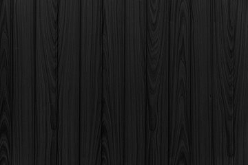 Black wood texture background. Abstract dark wood texture on black wall. Aged wood plank texture...