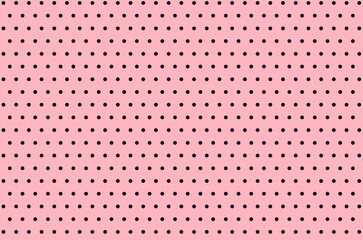 small polka dots seamless pattern on pink  background