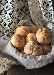 Fresh homemade rolls