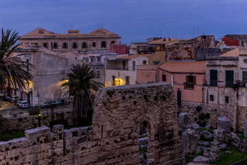 monuments and remains in ortigia