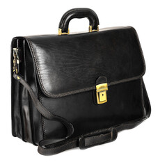 Black Briefcases with Professional Style with white background