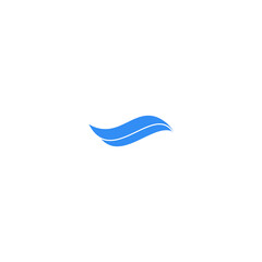 Fototapeta na wymiar Water Wave symbol and icon Logo Template vector 
