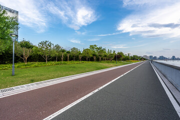 road in park