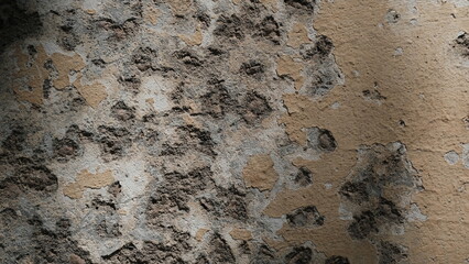 
Plastered textured wall surface of a building