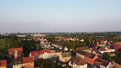 Dessau-Alten, Sachsen-Anhalt, Deutschland, 2020 von oben