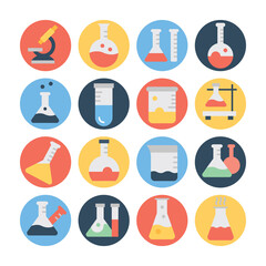 Scientific Apparatus Flat Rounded Vectors Pack 