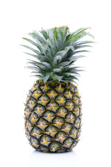 Fototapeta premium Fruit pineapple on a white background