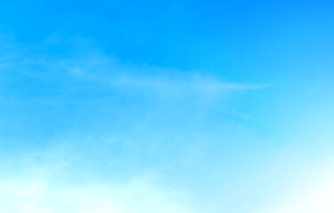 Naklejka na ściany i meble blue sky with beautiful natural white cloud