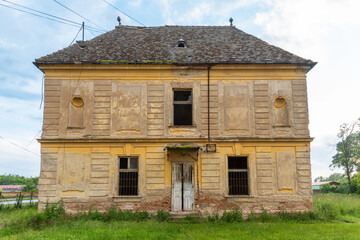 Vlajkovac, Serbia - June 04, 2020: Bissingen-Nipenburg Castle in Vlajkovac, Serbia. It was erected...
