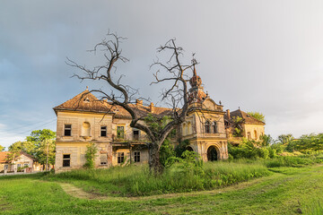 Vlajkovac, Serbia - June 04, 2020: Bissingen-Nipenburg Castle in Vlajkovac, Serbia. It was erected...