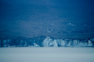 Fototapeta na wymiar タスマン湖の氷河