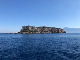 Fototapeta premium Turkey. Turkish Culture. Sights and nature of Turkey. Sea. The sun. Palms. Beach. Hotel.