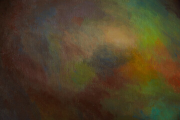 Abstract background of acrylic color on canvas