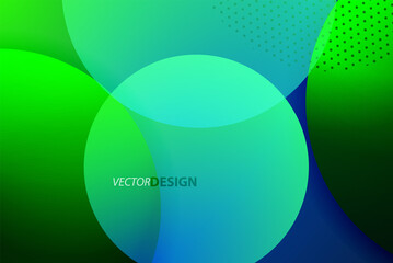 Abstract circles, modern background, neon bubbles motion techno design for Wallpaper, Banner, Background, Card, Book Illustration, landing page