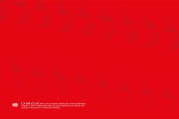 Abstract red background. Vector graphics.