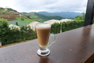 coffee or cappuccino coffee