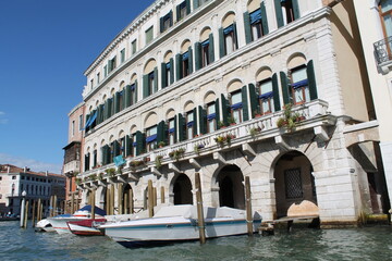 Naklejka premium Venice. Italy. The Culture Of Italy. Sights and nature of Italy. Sea. The sun.