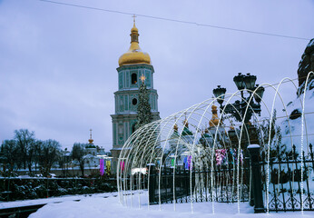 New Year festive square